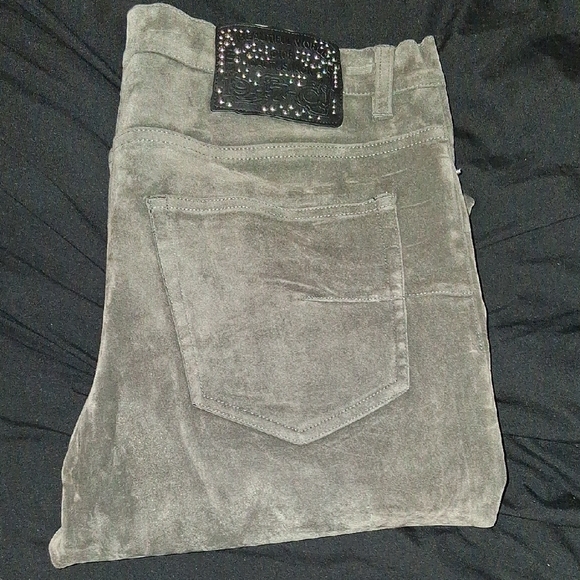 Dior X Cactus Jack Slim Jean With Flocked Velvet Worn 1x Read Dscript 32w Brown - Picture 12 of 17